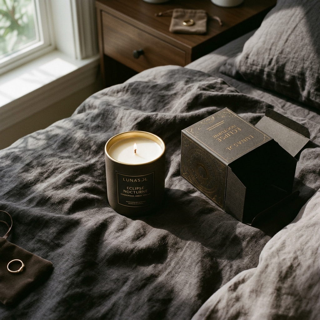Aesthetic Luxury Rainy Scented Candle